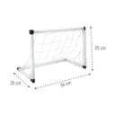 Ver imagem 5 de Mini Trave Gol Futebol Infantil 2 Em 1 Com Bola E Bomba - Dm