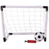 Mini Trave Gol Futebol Infantil 2 Em 1 Com Bola E Bomba - Dm - 1