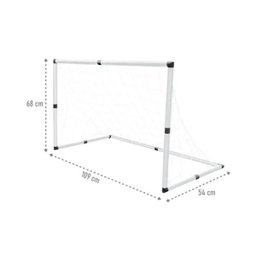 Mini Trave Gol Futebol Infantil 2 Em 1 Com Bola E Bomba - Dm - 6