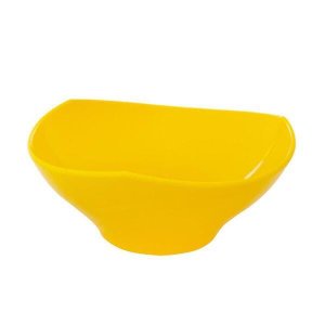 Bowl Flowers Vemplast 1,5L Tropical Polipropileno Amarelo