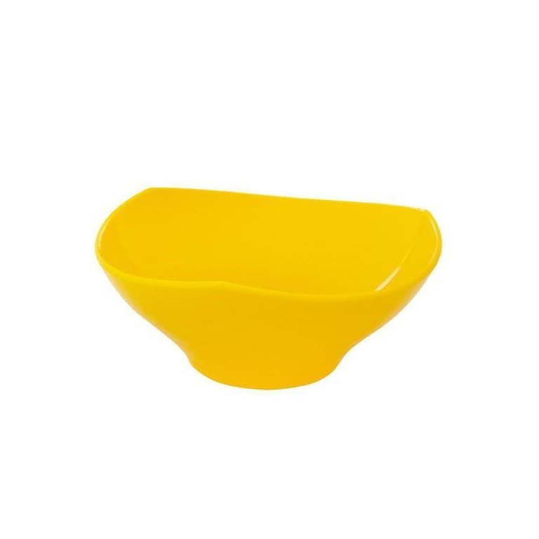 Bowl Flowers Vemplast 1,5L Tropical Polipropileno Amarelo
