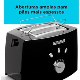 Torradeira Tostador Elétrico de Pão 800w Black+decker - 220v - 2