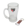 Kit Caneca do São Paulo Vidro com Abridor de Garrafas 450ml - 1