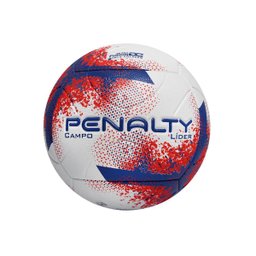 Bola de Futebol Campo Penalty Líder XXI Branco e Vermelho - 1