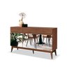 Aparador Buffet Espelhado 3 Portas 3 Gavetas Dior:Naturale - 1