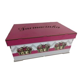 Kit Bebe Quarto Menina Coroa Decoração Berço Maternidade MDF - 5