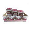 Kit Bebe Quarto Menina Coroa Decoração Berço Maternidade MDF - 4