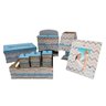 Kit Bebe Quarto Menino Nuvem Decoração Berço Maternidade Mdf - 2