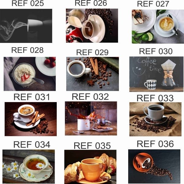 Kit 3 Placas Café 30 X 20 Decoração Premium Cantinho Do Café - 4