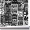 Papel De Parede Cerveja Bar Drink Retrô Bebidas Vintage A267 - 1