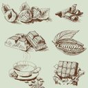Ver imagem 1 de Papel De Parede Casual Chocolate