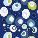 Ver imagem 1 de Papel De Parede Abstrato Bolhas Coloridas