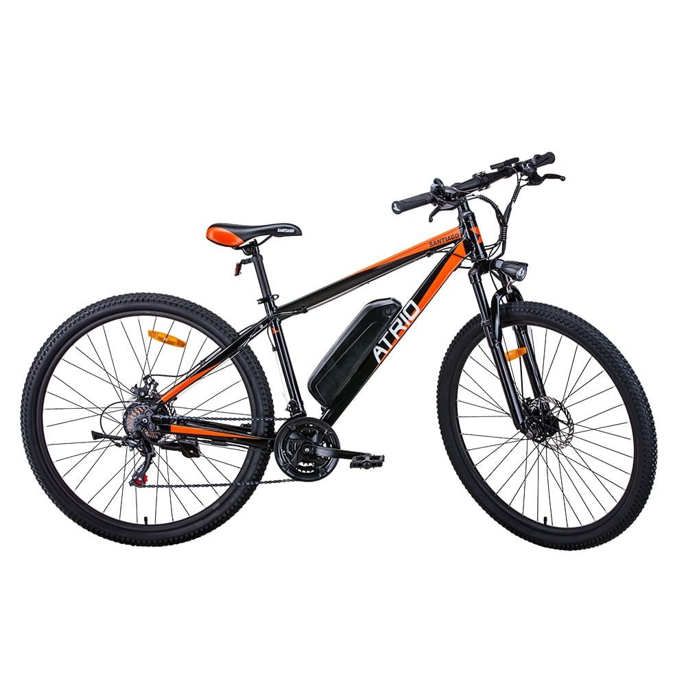 Bicicleta Elétrica Santiago Aro 29 Quadro 19" 350W 10Ah Freio a Disco 21V Shimano Atrio - BI246 BI24