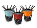 Ver imagem 2 de Fondue Vermelho De Ferro Fundido 6 Espetos 1,2 Litros
