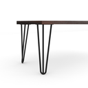 Ver imagem 5 de Kit 4 Pés para Mesa Aparador Poltrona Puff Rack Reforçado Hairpin Leg 30cm