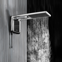 Ver imagem 2 de Chuveiro Elétrico Ducha Acqua Storm Ultra Preto Cromado 127v 5500w Lorenzetti