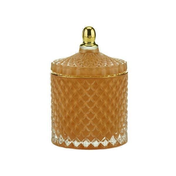 Potiche Decorativo Vidro Laranja 9X13cm - Royal - 1