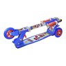 Patinete Dobrável 03 Rodas Radical até 50kg Top Azul Dm Toys - 2