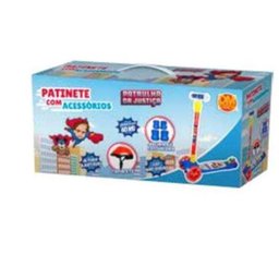 Patinete Infantil Com Kit De Proteção Rodas Ajustáveis 60Kg - 1