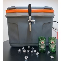 Chopeira Portátil À Gelo Para 2 Barril De Chopp 5 Litros - 3