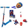 Patinete Do Homem Aranha Com Luzes Nas Rodas - 9 Itens - 1