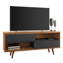 Ver imagem 1 de Rack Para Tv Até 50" Nt1180 Notável Preto / Freijó