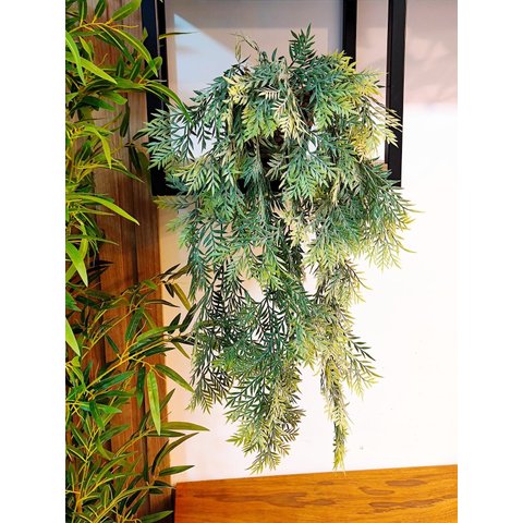 Arranjo com o Vaso 2 Plantas Folhagem Suculentas 65cm Verde