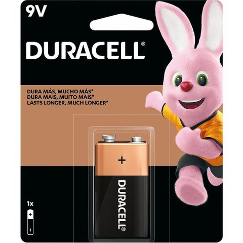 Pilha Alcalina Duracell Tipo 9v