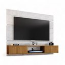 Ver imagem 2 de Painel para Tvs 65" Âmbar Off White e Cinamomo Ripado Bechara