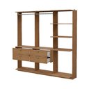 Ver imagem 3 de Closet Modulado com 4 Gavetas Alasca Freijó Carraro