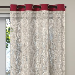 Cortina Sala Quarto Janela 2,80x2,30 Oxford Escritório Vinho - 3