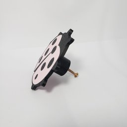 Imagem do Produto Puxador de Gaveta Infantil Joaninha, Rosa e Preto, Kit com 2 Unidades:rosa - 4