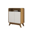 Ver imagem 4 de Buffet Decorativo 2 Portas Madeira Nature