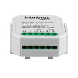 Mini controlador smart Wi-Fi Intelbras EWS 211 para 1 interruptor - 3