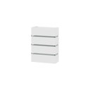 Ver imagem 3 de Arandela de Parede Slim 1303 Branco com Focos e 3 Frisos - RPM Móveis