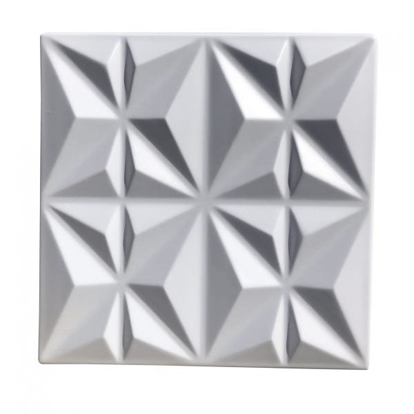 Forma Gesso Plástico e Borracha Placa 3D - Cullinans Moderno - 5