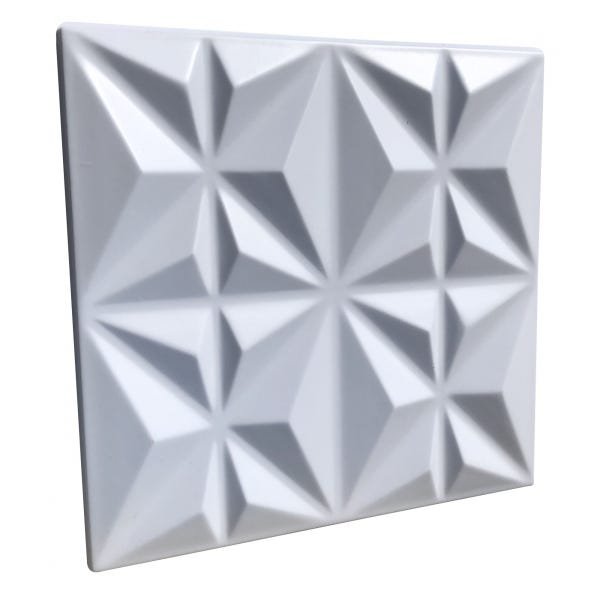 Forma Gesso Plástico e Borracha Placa 3D - Cullinans Moderno - 2