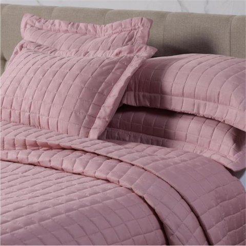 Kit Cobre Leito Dupla Face Micro Percal 200 Fios Solteiro com Porta Travesseiro:rosa