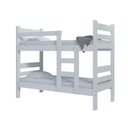 Ver imagem 4 de Cama Beliche Solteiro Rubi Branco Shopjm