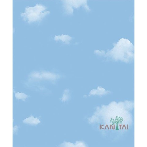Papel de Parede Nuvem Azul