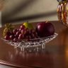 Kit 4 Centro de Mesa Cristal Deli Lyor 26x14x5,5cm Fruteira Decorativo Sala Jantar - 2