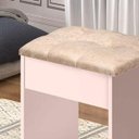 Ver imagem 3 de Banqueta Para Penteadeira Camarim Rose