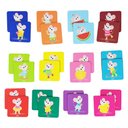 Ver imagem 2 de Jogo Educativo da Memória Infantil Memorix Ratinhos 24 Peças