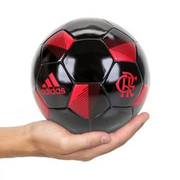 Mini bola Flamengo Adidas - Preto - 1