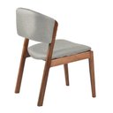 Ver imagem 6 de Kit 6 Cadeiras Decorativa Sala de Jantar Luxo Luna Facto Prata Brilho - Mozzelar
