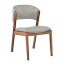 Ver imagem 5 de Kit 6 Cadeiras Decorativa Sala de Jantar Luxo Luna Facto Prata Brilho - Mozzelar