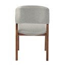 Ver imagem 7 de Kit 6 Cadeiras Decorativa Sala de Jantar Luxo Luna Facto Prata Brilho - Mozzelar