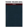 Poltrona Mona Luxo Madeira Maciça Tecido Veludo Azul - 4