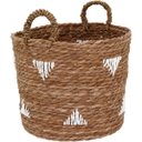Ver imagem 3 de Jogo 3 Cesta Decorativa Organizadora Multiuso Fibra Natural