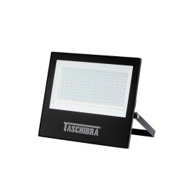 Refletor Led 100w Luz Amarela 3000k Taschibra Preto - 1